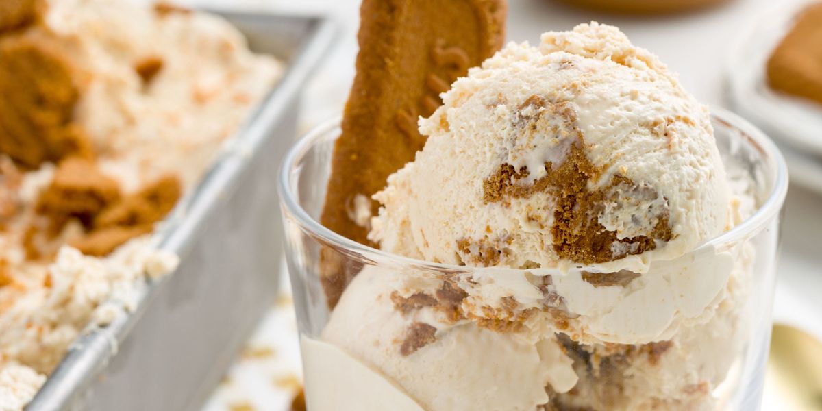 Cookie Butter No-churn Ice Cream