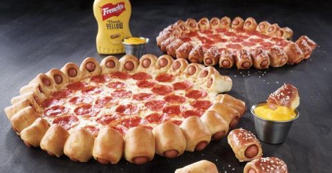 Pizza Hut Hot Dog Crust