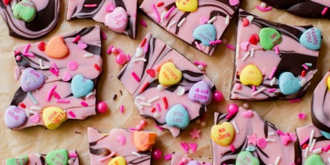 Candy Heart Bark