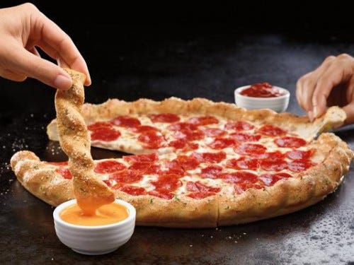 Pizza Hut Breadstick Crust