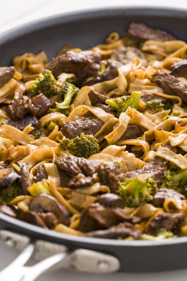 noodles beef