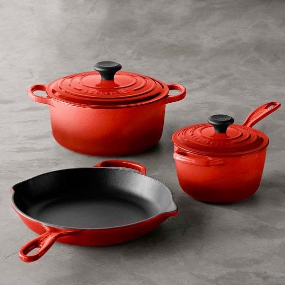 williams sonoma le creuset signature cast iron cookware