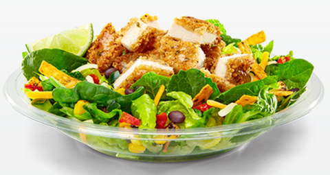 McDonald's southwestern chicken salad