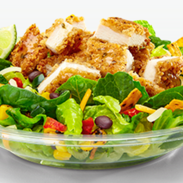 McDonald's southwestern chicken salad