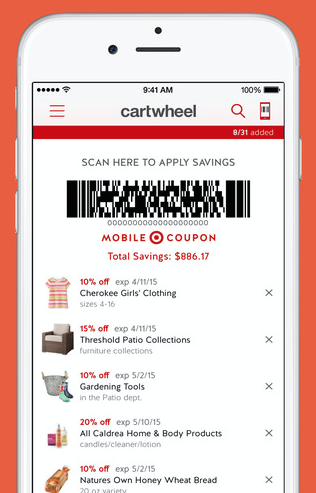 Target Cartwheel App