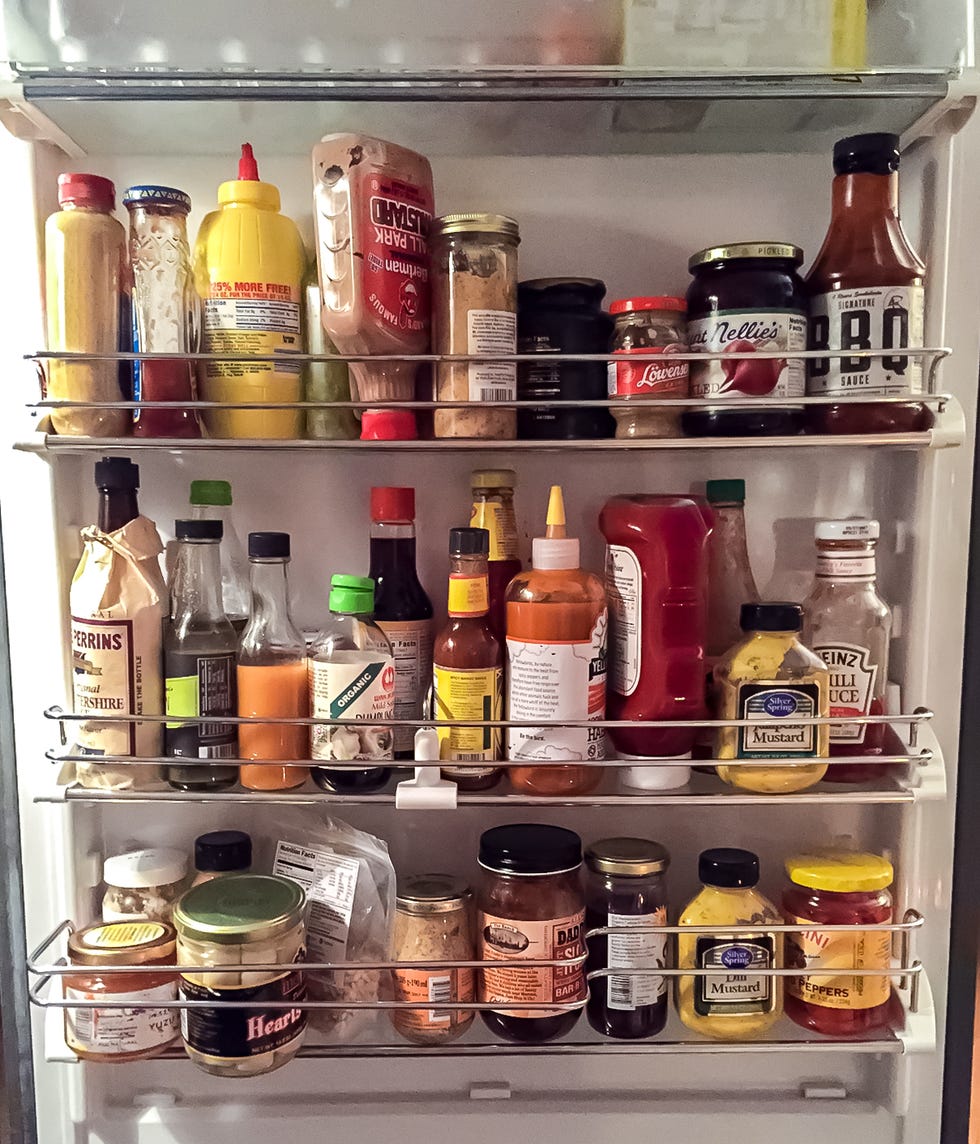 Andrew Zimmern's Wall of Condiments