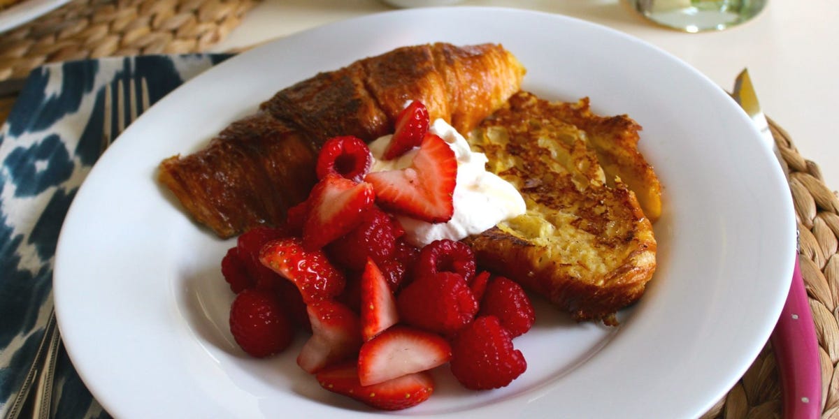 Lidey's Croissant French Toast