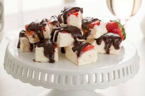 Chocolate-Covered Strawberry Fudge