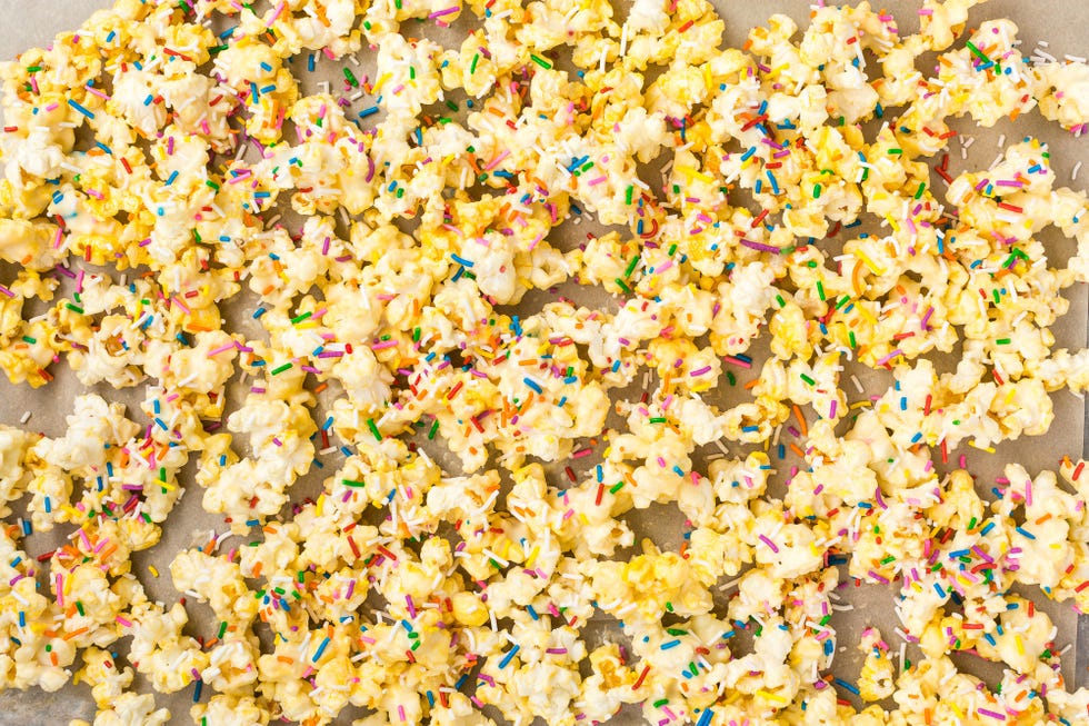 birthday cake popcorn