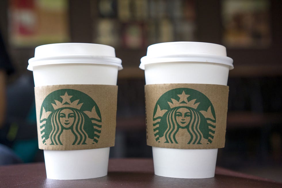 Starbucks cups