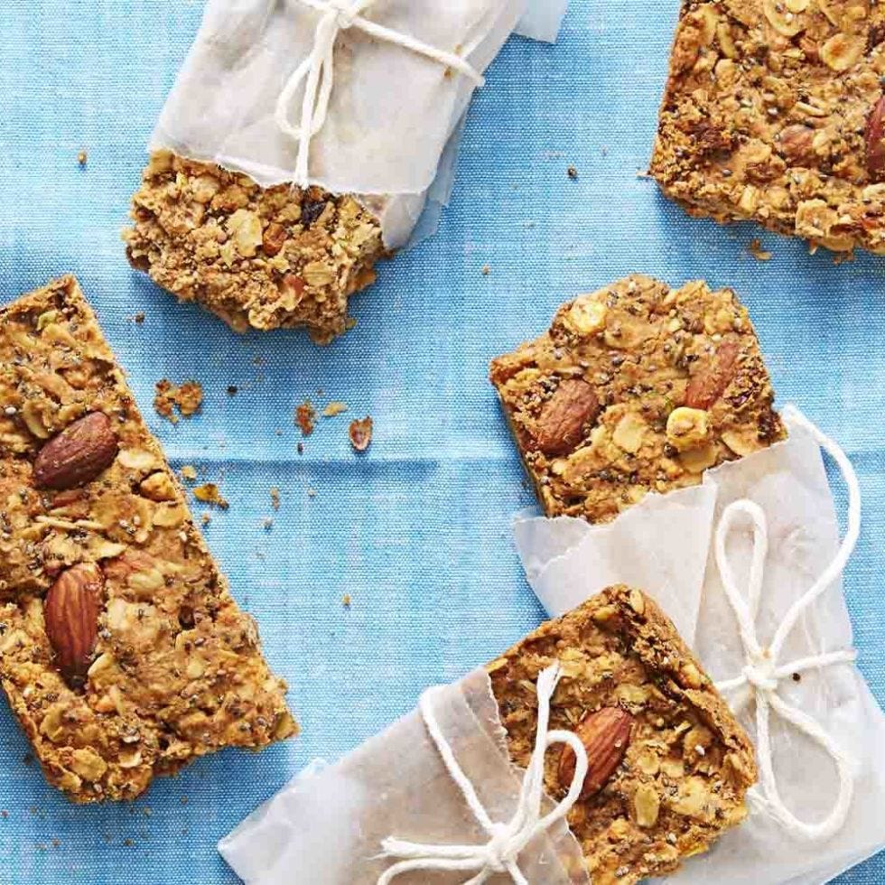 <p>Grab these spice-infused bars for snacking on-the-go, or crumble them up for a satisfying salad topper.</p><p>Get the recipe on <a href="http://gogonow.org/cooking/recipe-ideas/recipes/a44239/paprika-parmesan-granola-bars-recipe/%22%3EDelish%3C/a%3E.%3C/p%3E