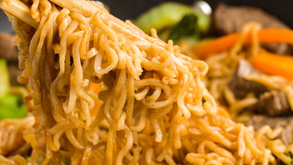 Video player poster image preview for Beef Ramen Stir-Fry Will Completely Change the Way You Feel About Instant Ramen.