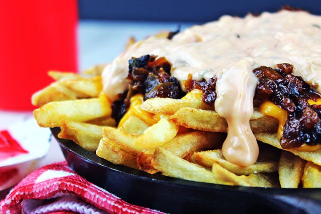 Homemade French Fries - Dinner at the Zoo