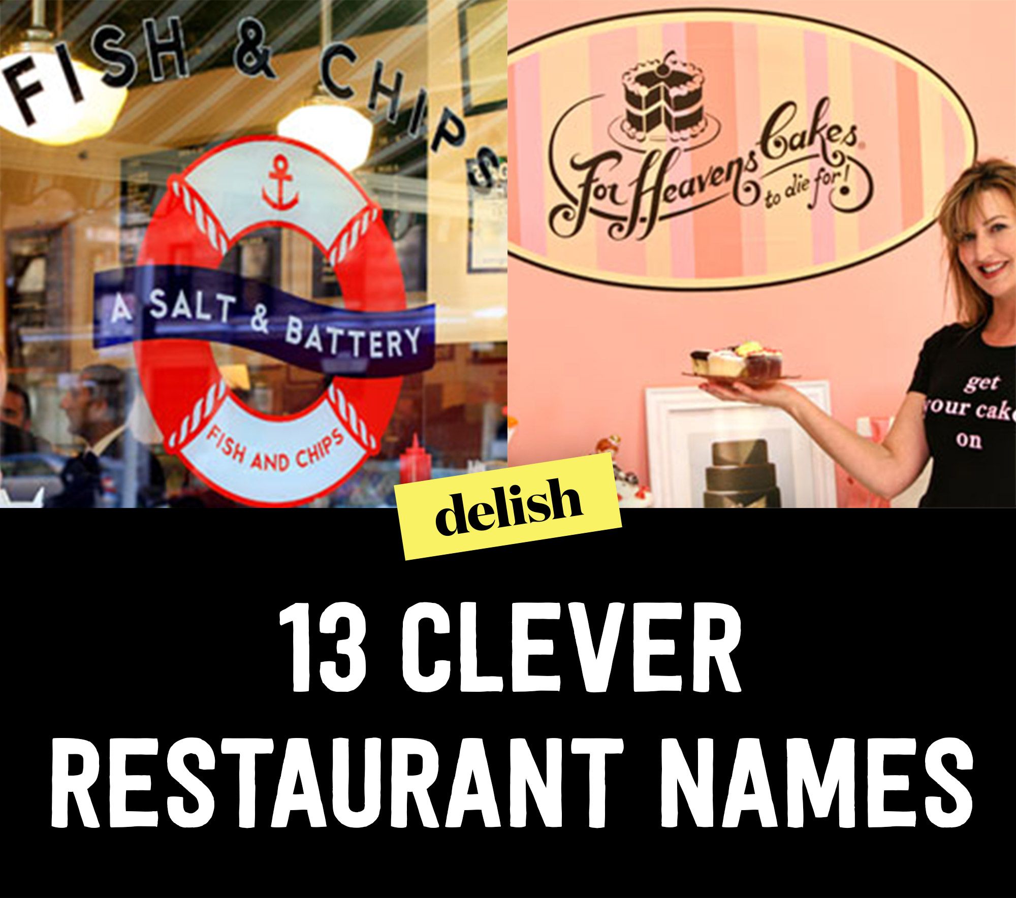 Clever Restaurant Names Funny Restaurant Names