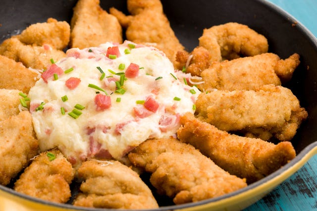 Chicken Cordon Bleu Dip - Best Party Appetizers - Delish.com