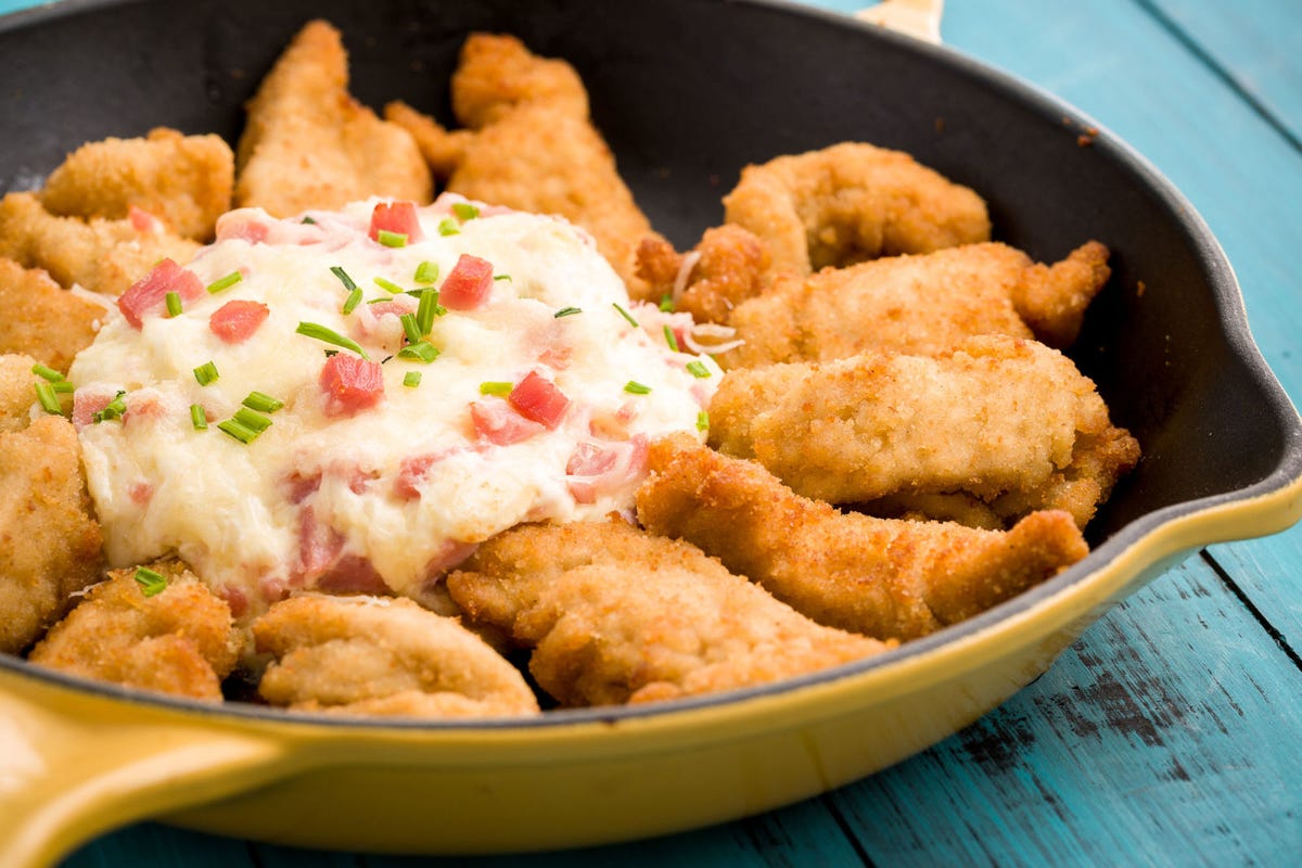 Chicken Cordon Bleu Dip Recipe - Best Party Dips - Delish.com