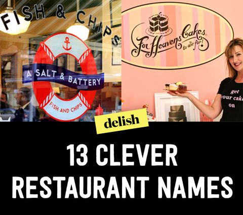 Clever Restaurant Names - Funny Restaurant Names
