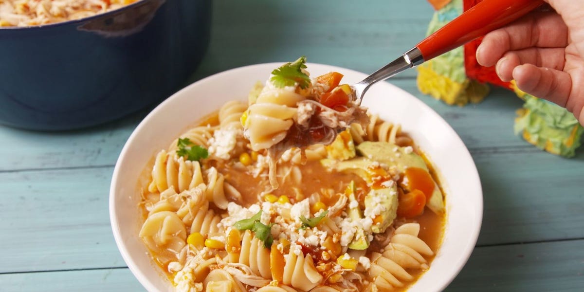 Tex-Mex Chicken Noodle Soup