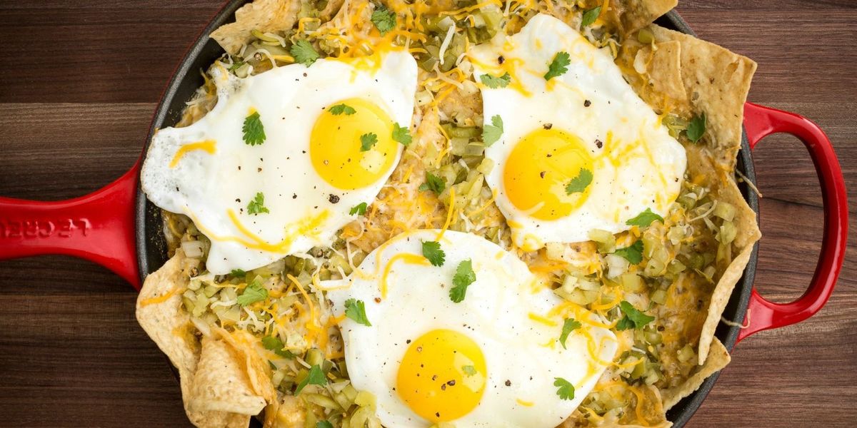 Extra-Cheesy Chilaquiles - Delish.com