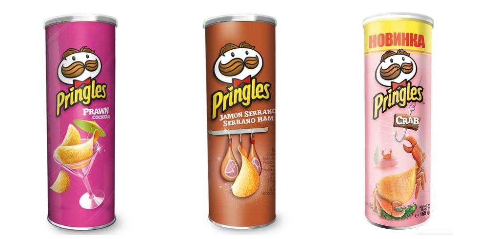 Pringles Flavors Around the World - Craziest Pringles Flavors - Delish.com