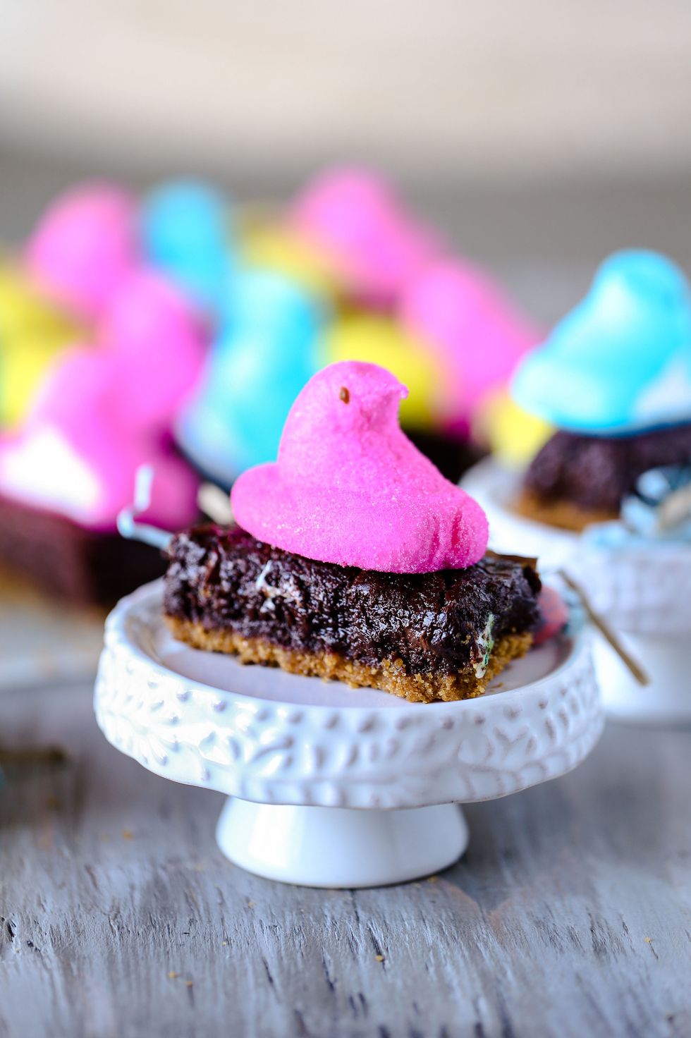 Peeps Easter Pudding Cups - Baking Beauty