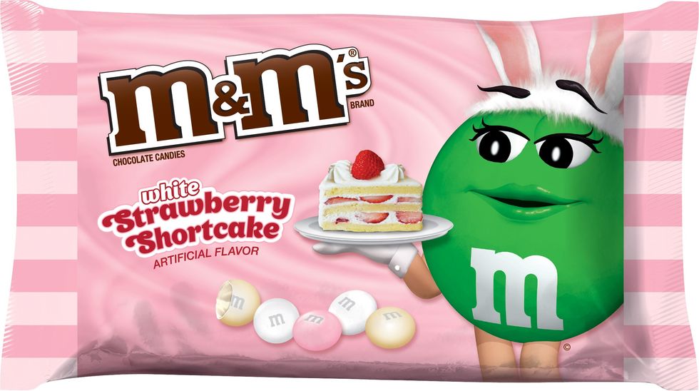 M&M strawberry nut chocolate