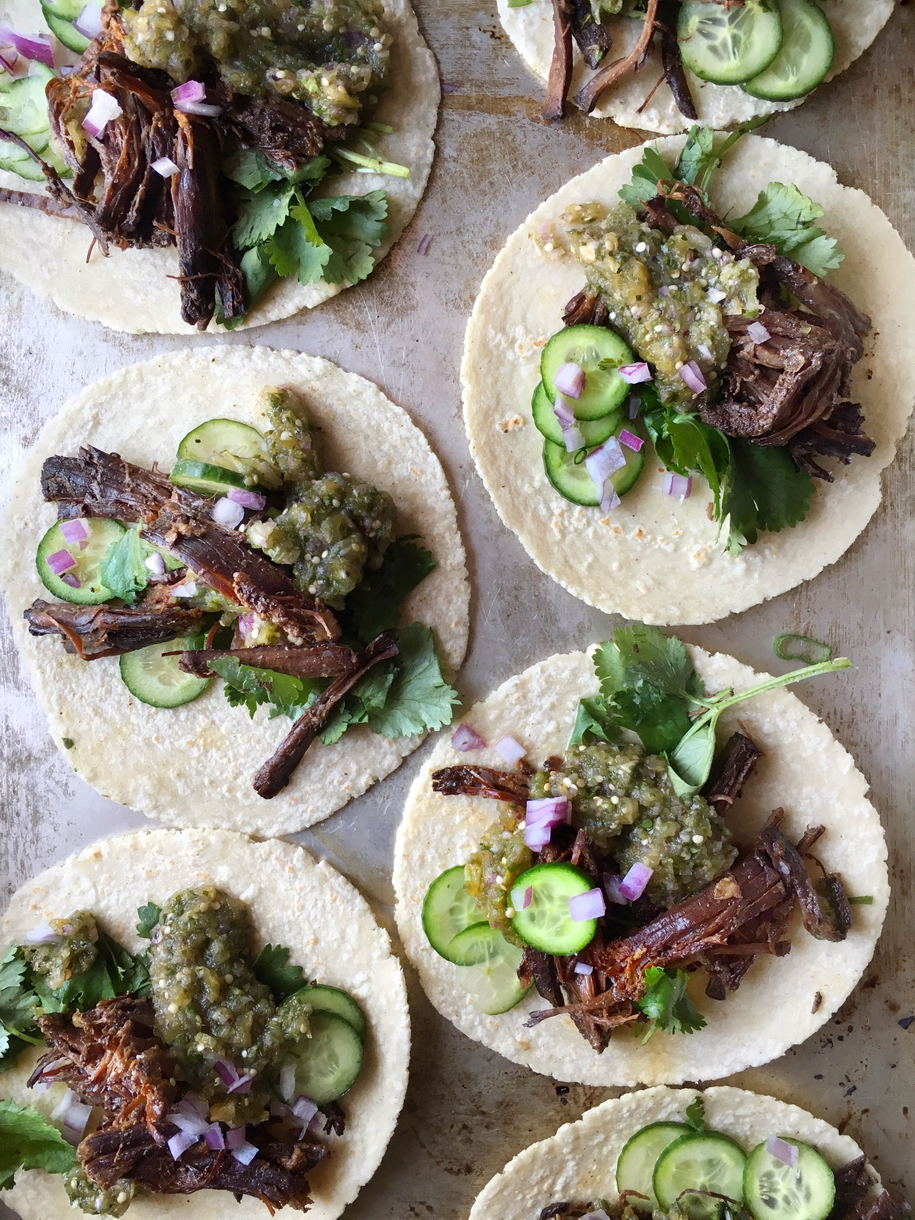 Slow Cooker Korean Beef Tacos Recipe Delish Com