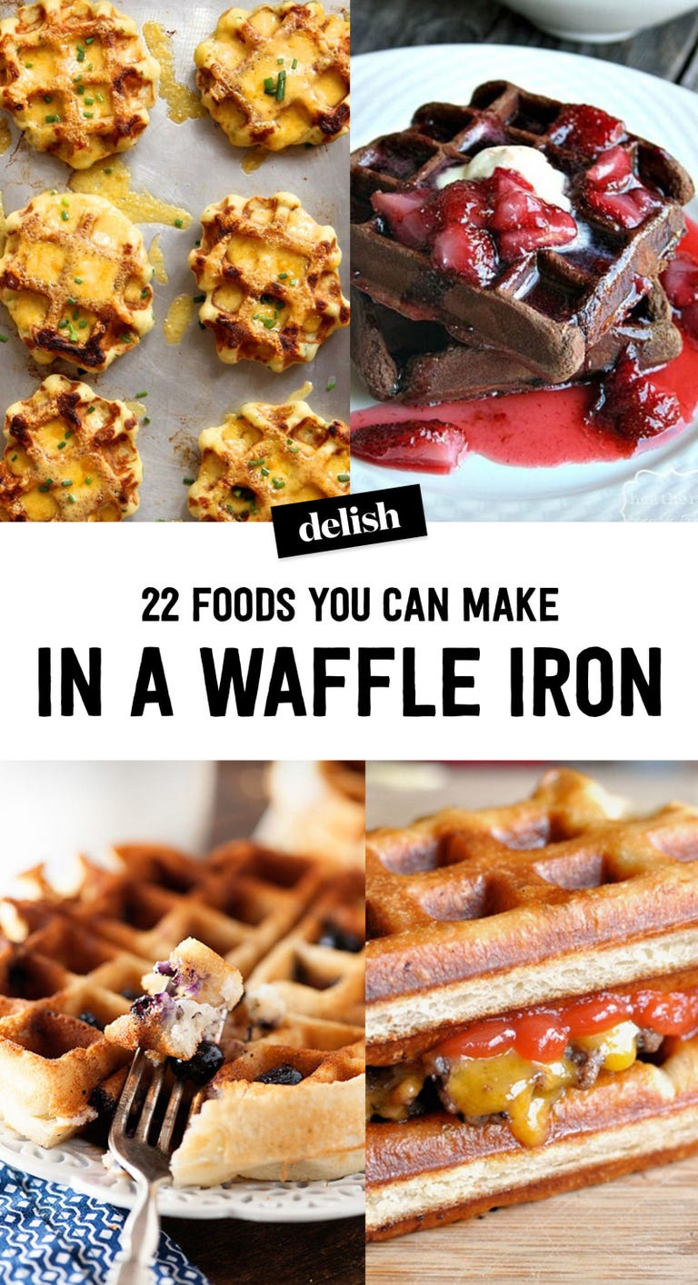 20+ Waffle Iron Recipes - How to Cook With Your Waffle Iron