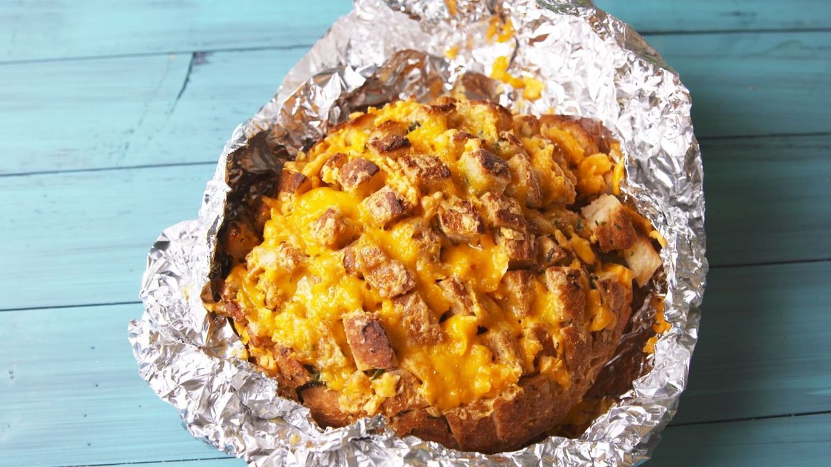preview for This Guinness Cheesy Bread Is Insanely Delicious