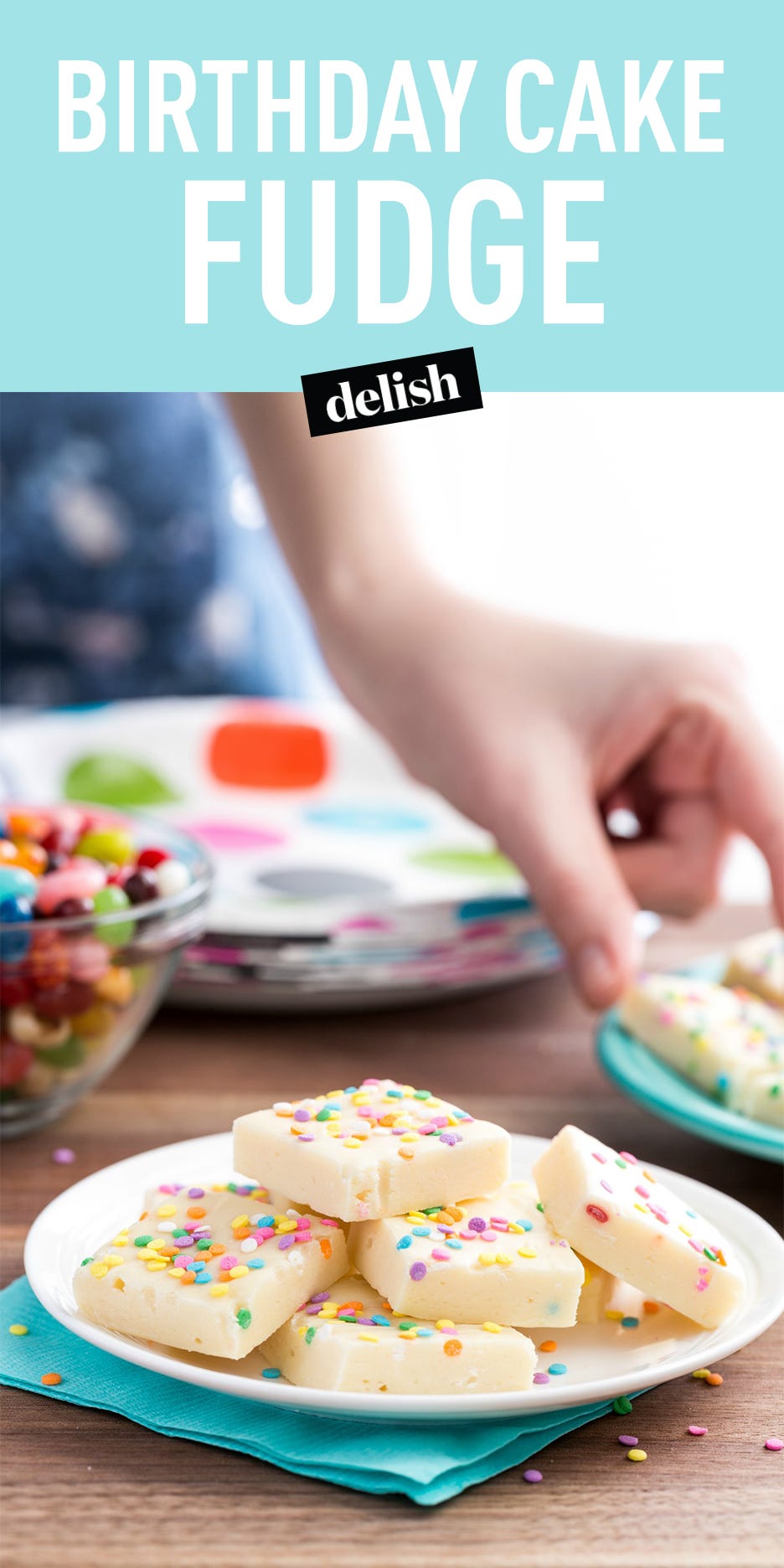 Birthday Cake Fudge Pin