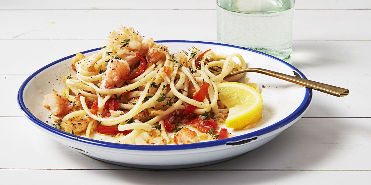 Lemony Crab Linguine Recipe - Pasta Recipes - Delish.com