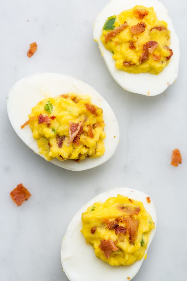 bacon jalapeno deviled eggs
