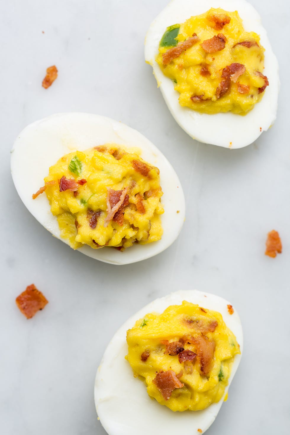 bacon jalapeno deviled eggs
