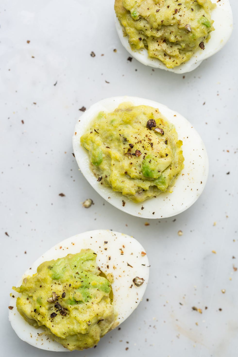 guacamole deviled eggs