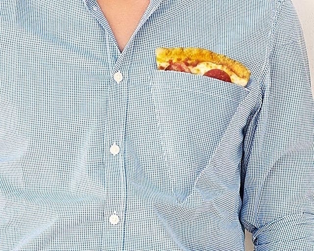 Clothing, Dress shirt, Collar, Sleeve, Shirt, Pattern, Amber, Formal wear, Orange, Button, 