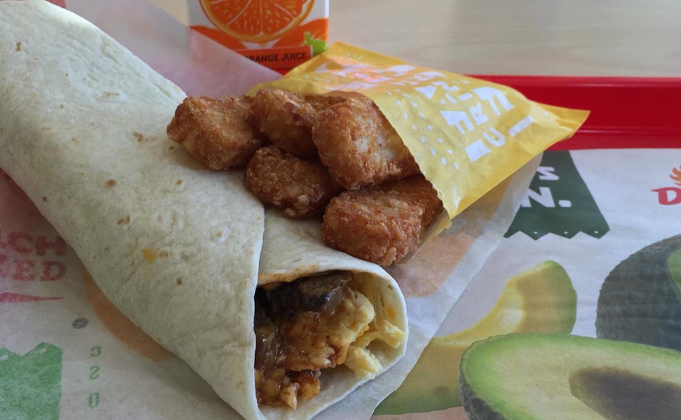 Del Taco Buck & Under menu