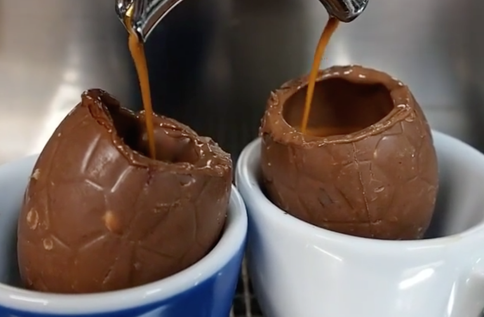 Coffee Cadbury Egg is the new trend this Easter.