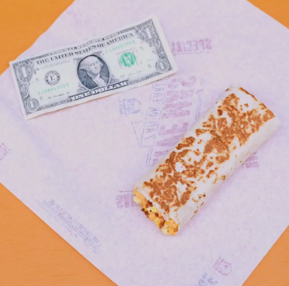 Bacon Breakfast Burrito