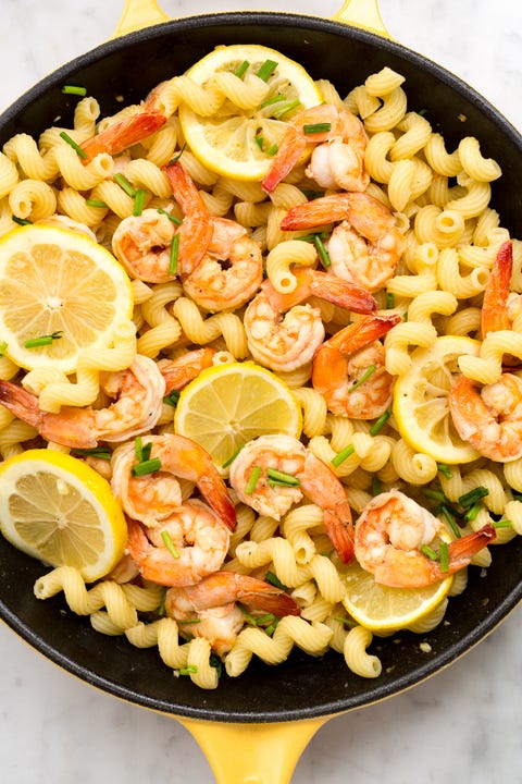 #Lemony Shrimp Cavatappi