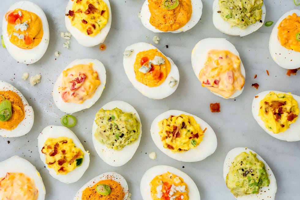deviled eggs