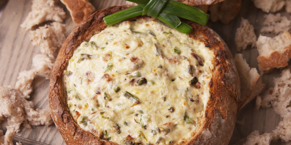 Cheesy Bacon-Asparagus Dip