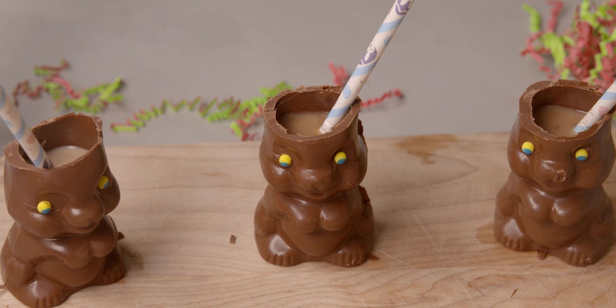 chocolate smelling bunny