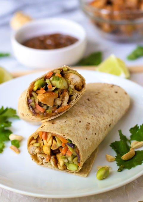 60+ Easy Wrap Recipes - Ideas for Sandwich Wraps—Delish.com