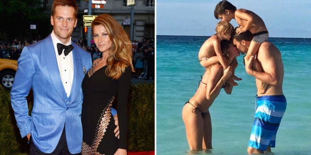 Tom & Gisele Eat On Vacation