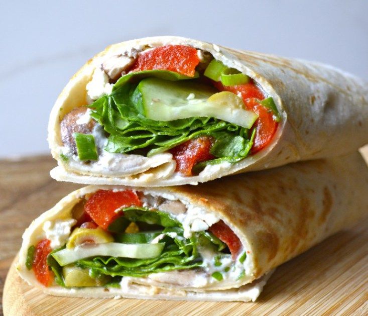 tortilla wrap sandwiches