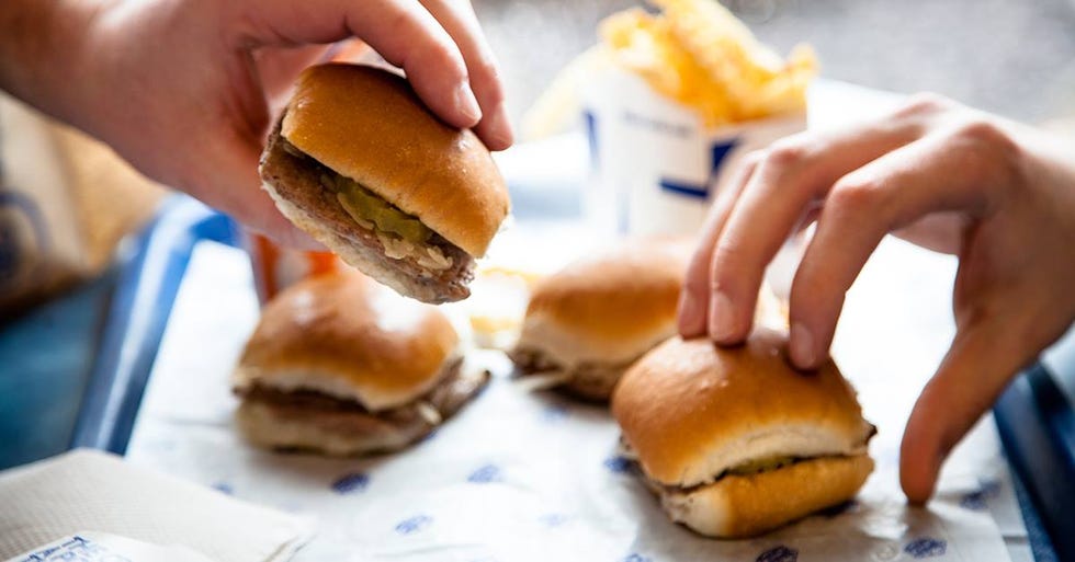 white castle sliders