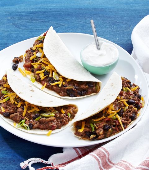 ground beef tacos