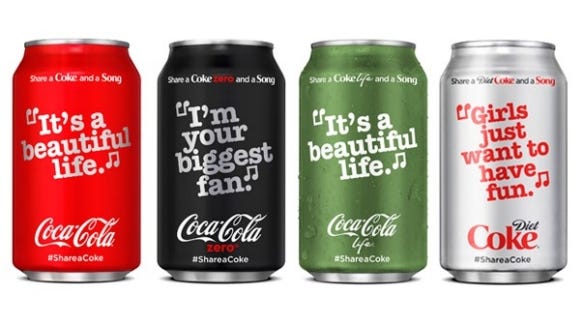 Share a Coke and a Song