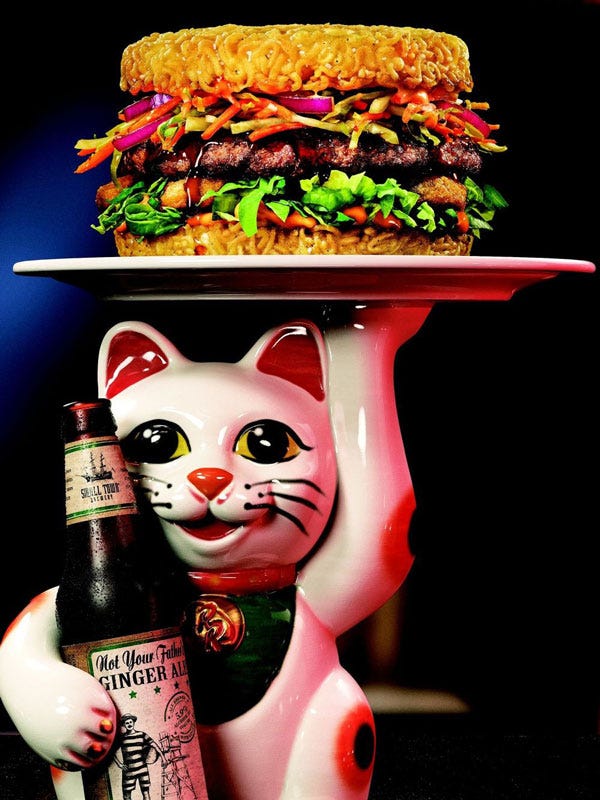 Red Robin Ramen Burger
