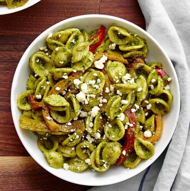 Cilantro-Basil Pesto cilantro basil pesto delish
